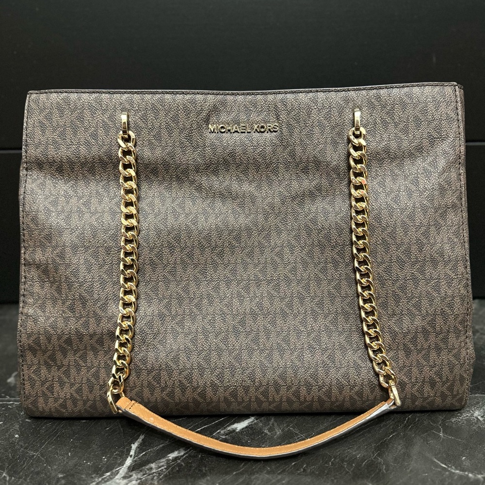 Michael Kors Brown Tote Bag